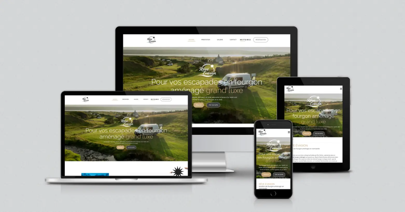 Reve Evasion Location Fourgon Amenage En Normandie Nouveau Site Internet